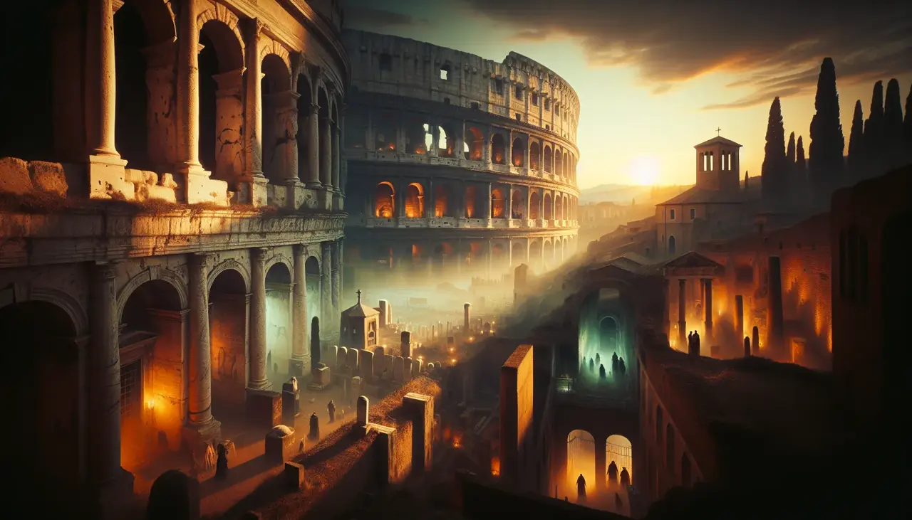The Colosseum's Ghosts: Gladiators, Martyrs, and 500 Years of Death