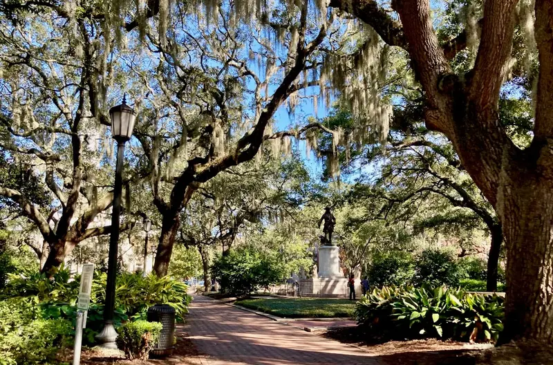 Savannah's historic Chippewa Square